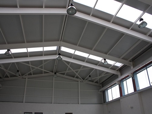 Installation of corrugated sheets(skylight)-SWCC Yanbu